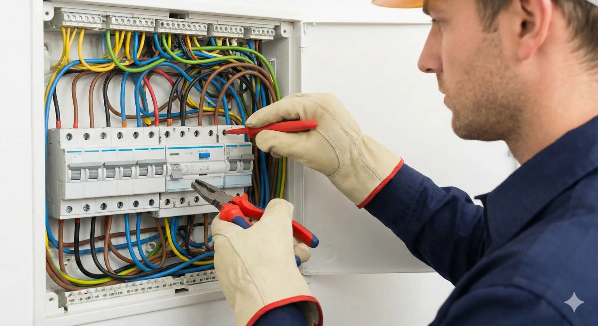 Villanyszerelős demó hero kép - a te vállalkozásod